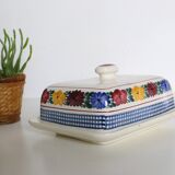Ceramic butter dish, vintage