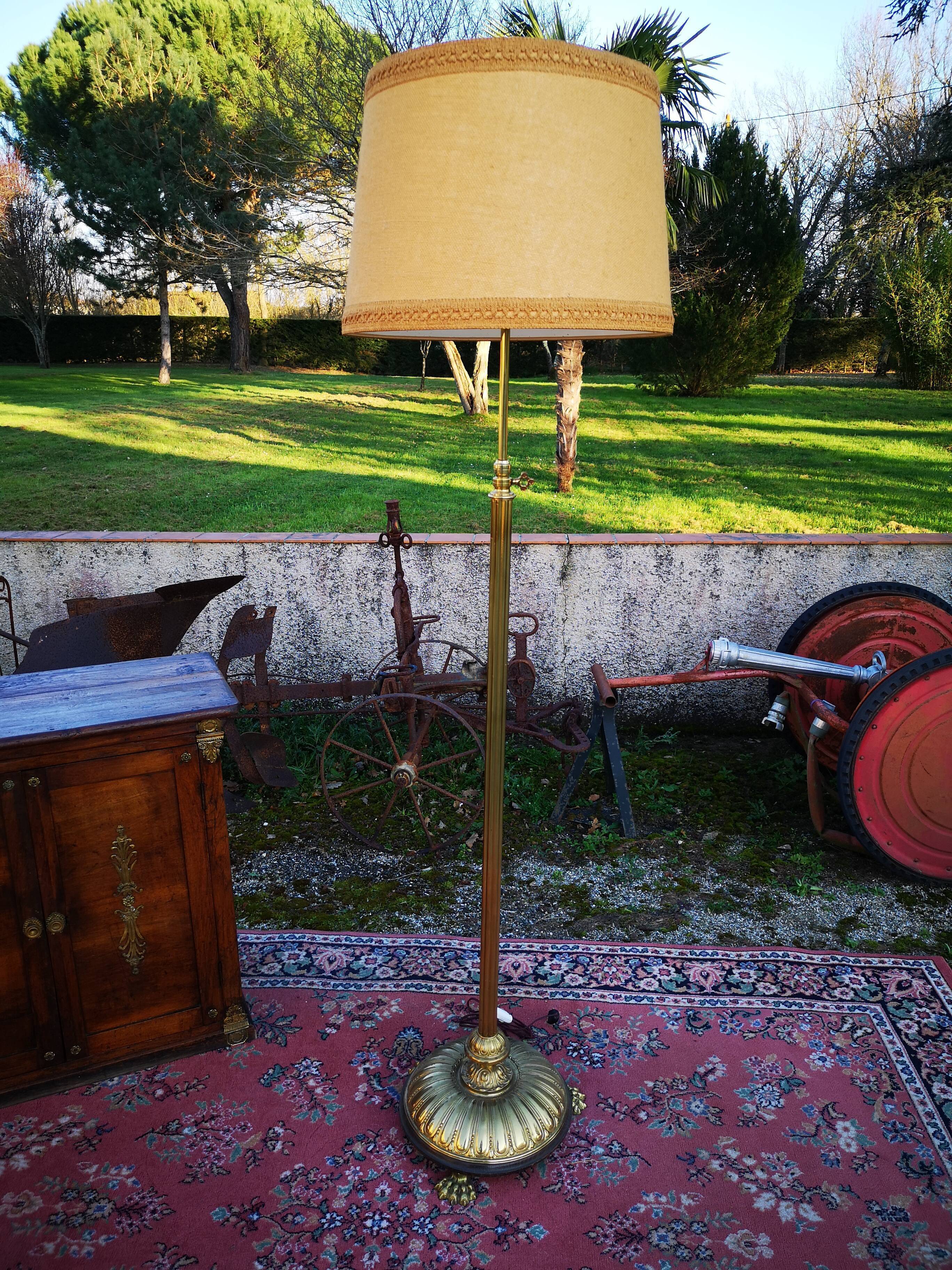 Old floor lamp