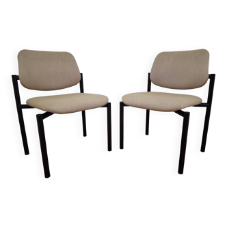 Pair of Martin Stoll Chairs, Switzerland, 1980s