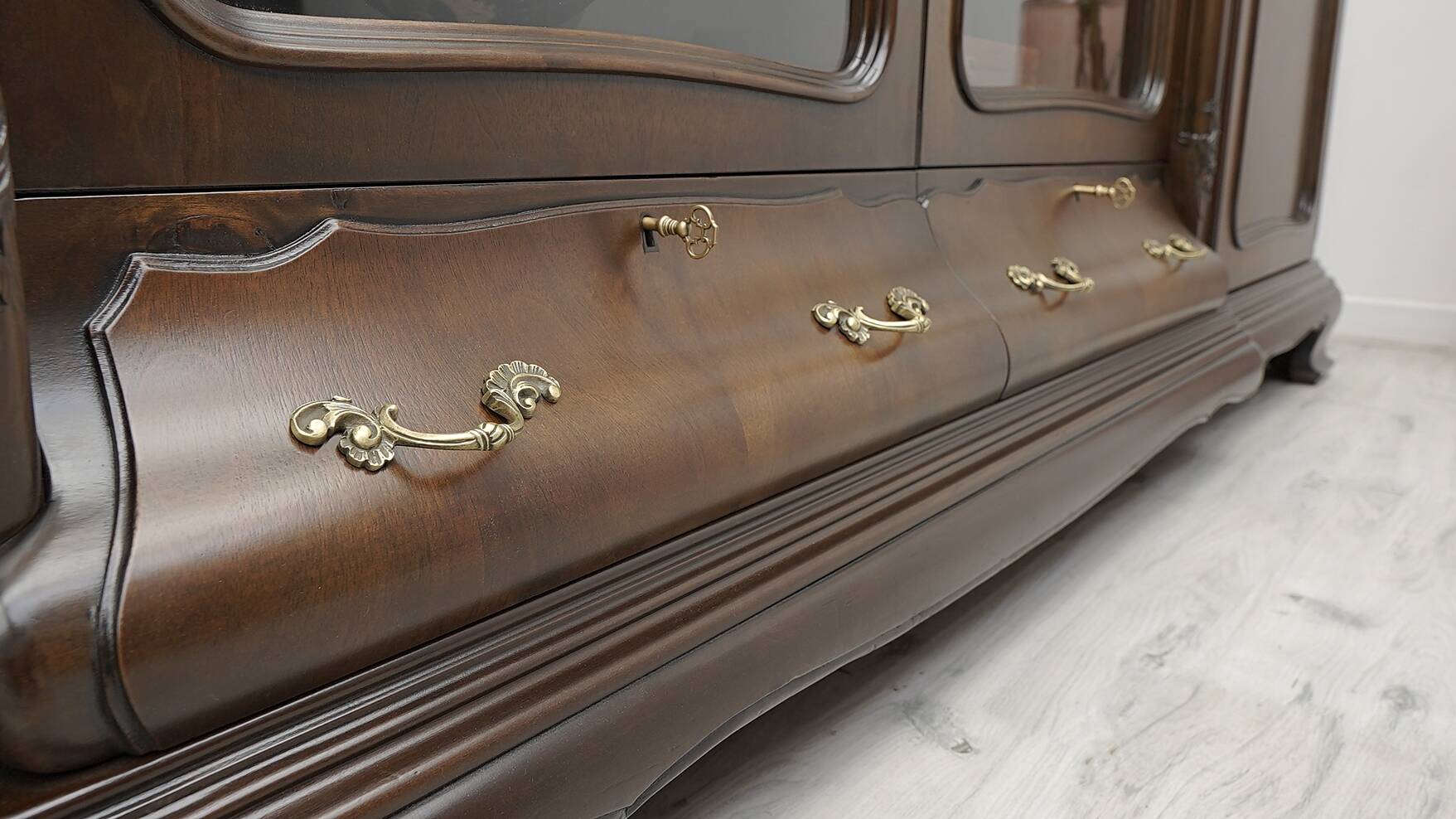 historic library from the 1940s after professional renovation.