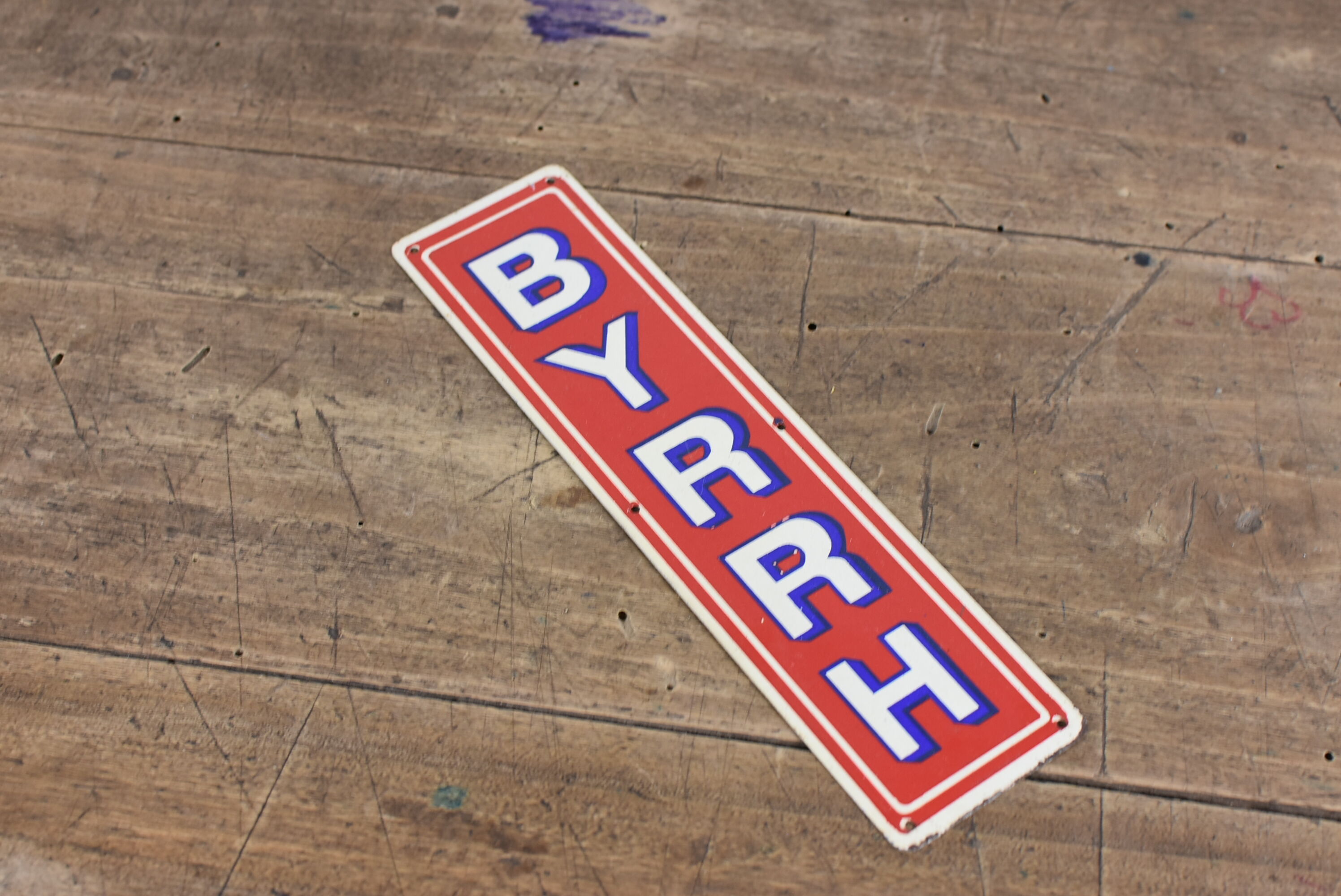 BYRRH cleanliness plate