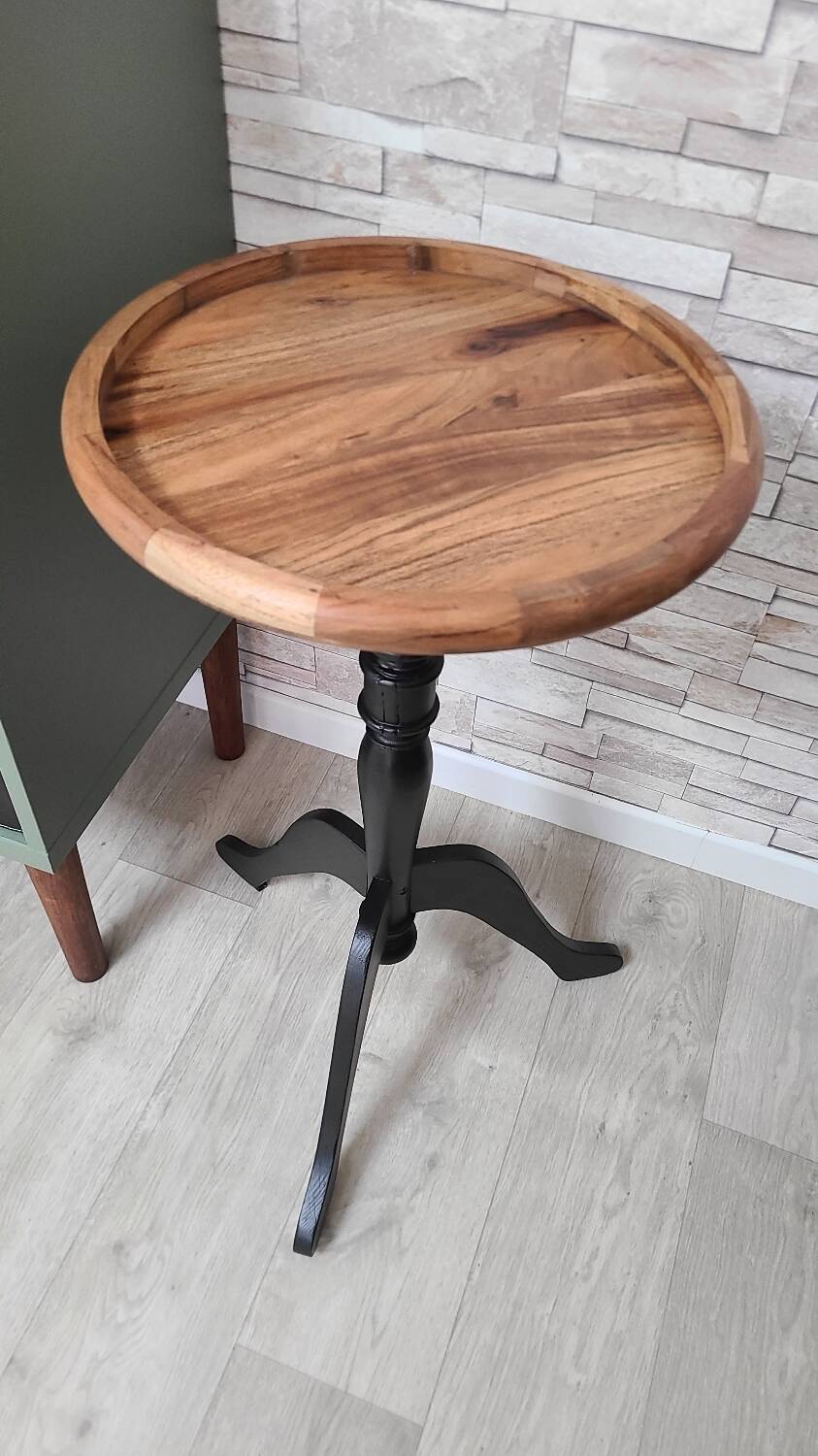 Wooden side table