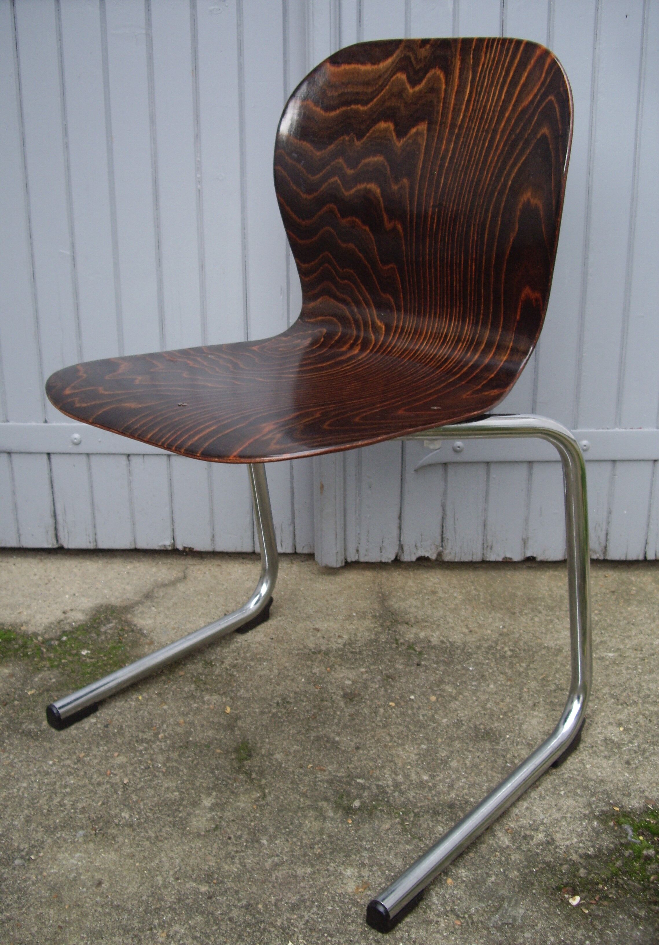 6 Pagholz chairs 70/80
