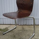 6 Pagholz chairs 70/80