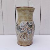 Ceramic vase signed Vallauris vintage