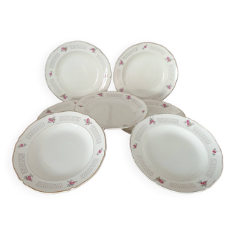 Lot assiettes vintage ceranord