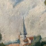 Petit tableau impressionniste paysage