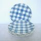 Set of 6 plates Digoin Sarreguemines