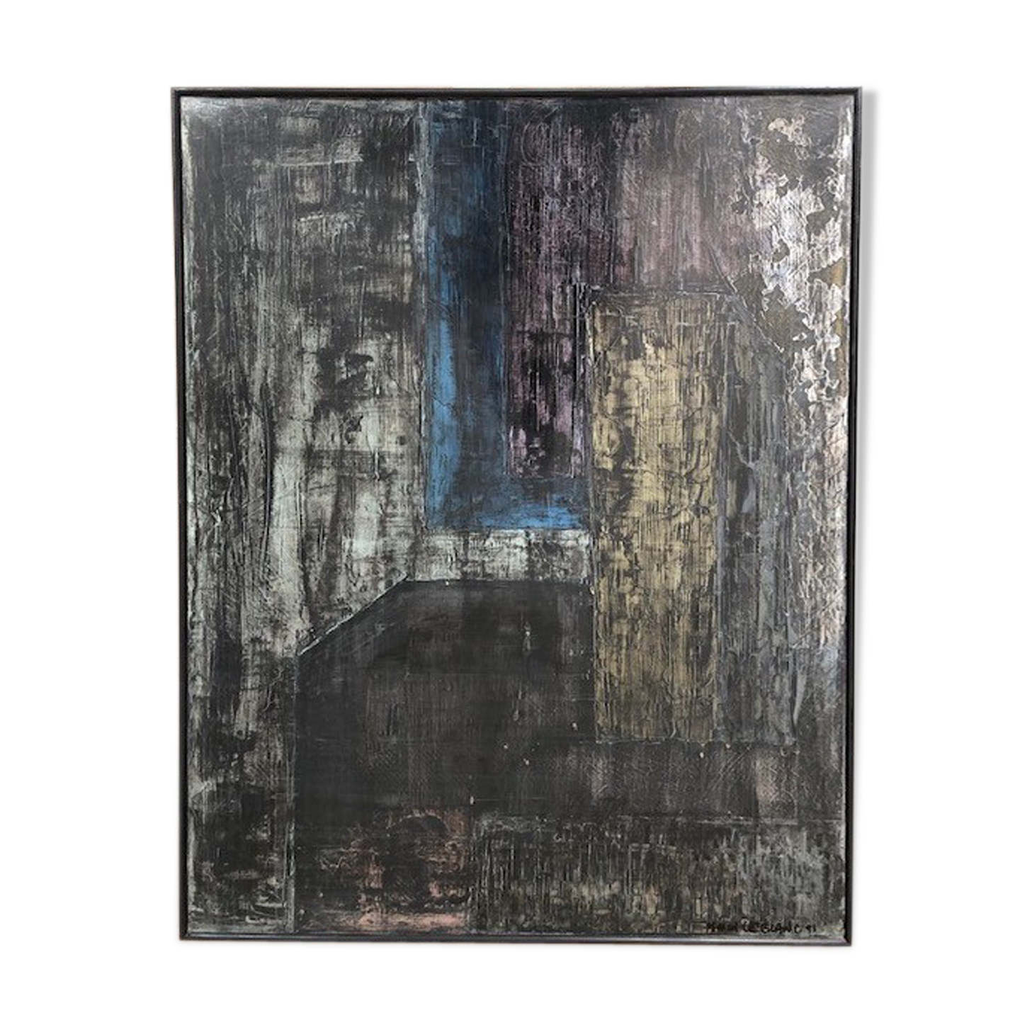 Abstract composition by Marcel Lenoir "City 91"