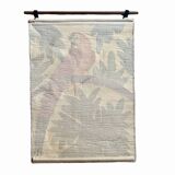 Parrot decor wall rug - Work of the Brazilian artist VAC - 1989