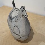 Great horse by Stig Lindberg, gustavberg studio 1952-1972