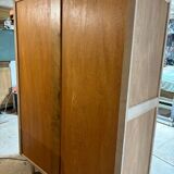 Armoire parisienne bois naturel