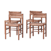 Set of 4 chairs model Dordogne Sentou edition