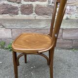 Pair of chairs bistrot bentwood vintage