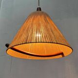 Teak pendant lamp Type 324 from the mid-century by Temde, 1960s.