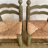 Pair of Charles Dudouyt style chairs