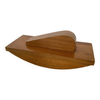 Old wooden blotting pad