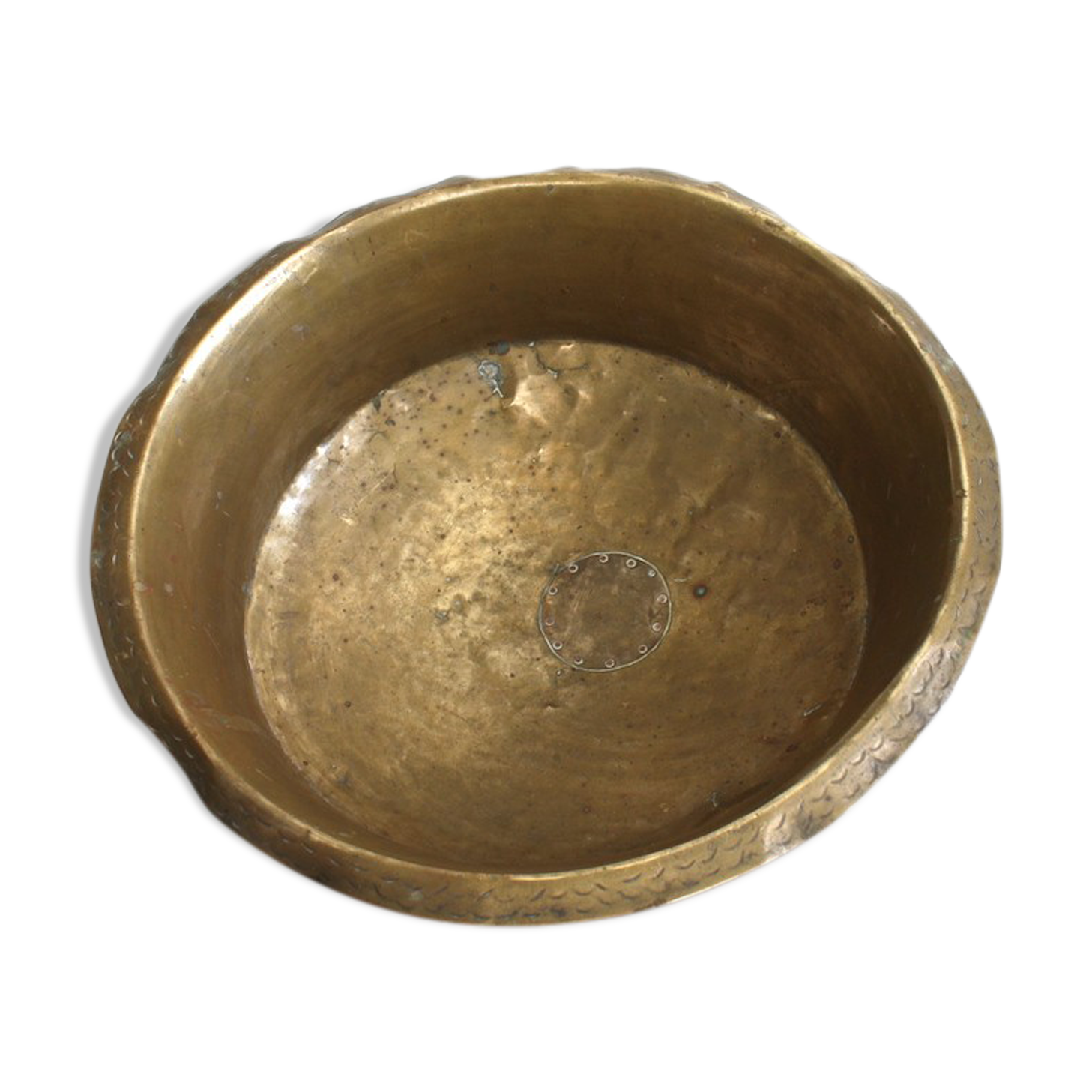 Brass basin