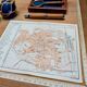 Printed in 1909, Map of Ravenna, Italy.