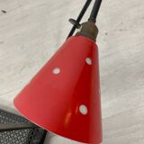 Wall shelf floor lamp