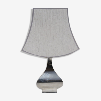 70s stainless steel lamp design