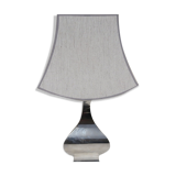Lampe acier inoxydable années 70 design