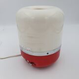 Red-white radiolamp by Adriano Rampoldi for Europhon