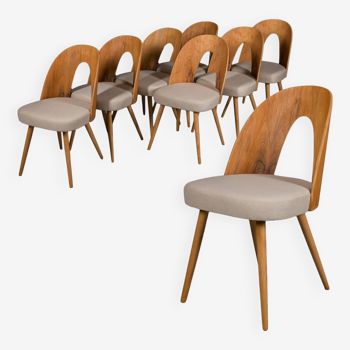 Set of 8 dining chairs by A. Šuman, 1960s