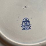 Gien - sublime set of old plates monogram C