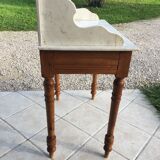 Dressing table with marble top