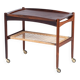 Service Trolley in Rosewood by Poul Hundevad, Denmark, 1960s