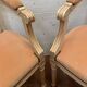Pair of Louis XVI style armchairs in 20th century patinated beech