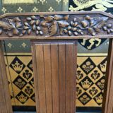 6 art deco cane chairs