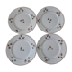 Lot de 4 assiettes Salins modèle Castille