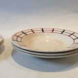 Vintage Basque style plates
