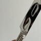 Stainless steel foie gras knife, duck decor handle
