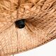Suspension chapeau en osier tressé