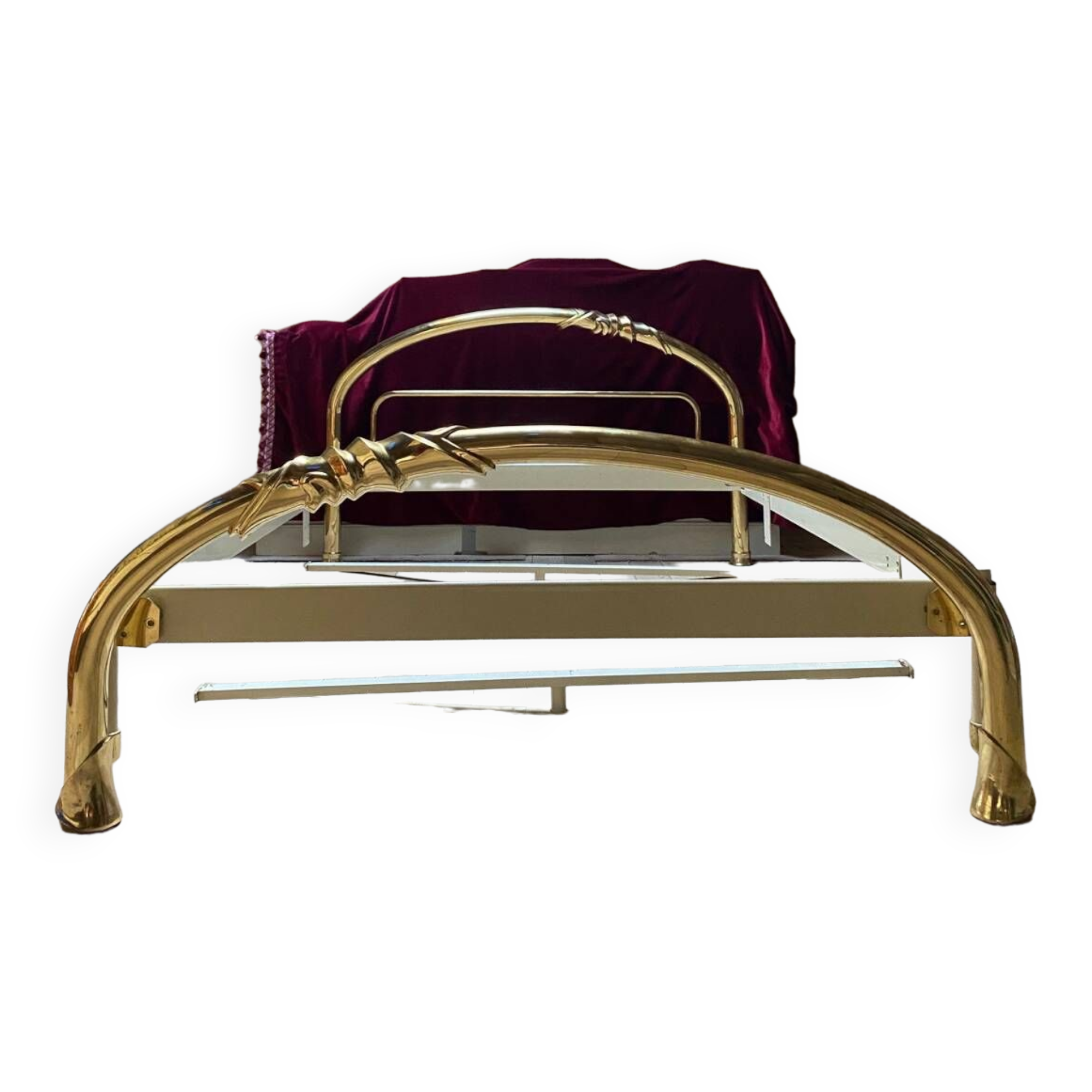 Brass bed Lipparini Design 1970