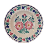 HB Quimper collection hollow plate numbered flower pattern