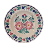 HB Quimper collection hollow plate numbered flower pattern