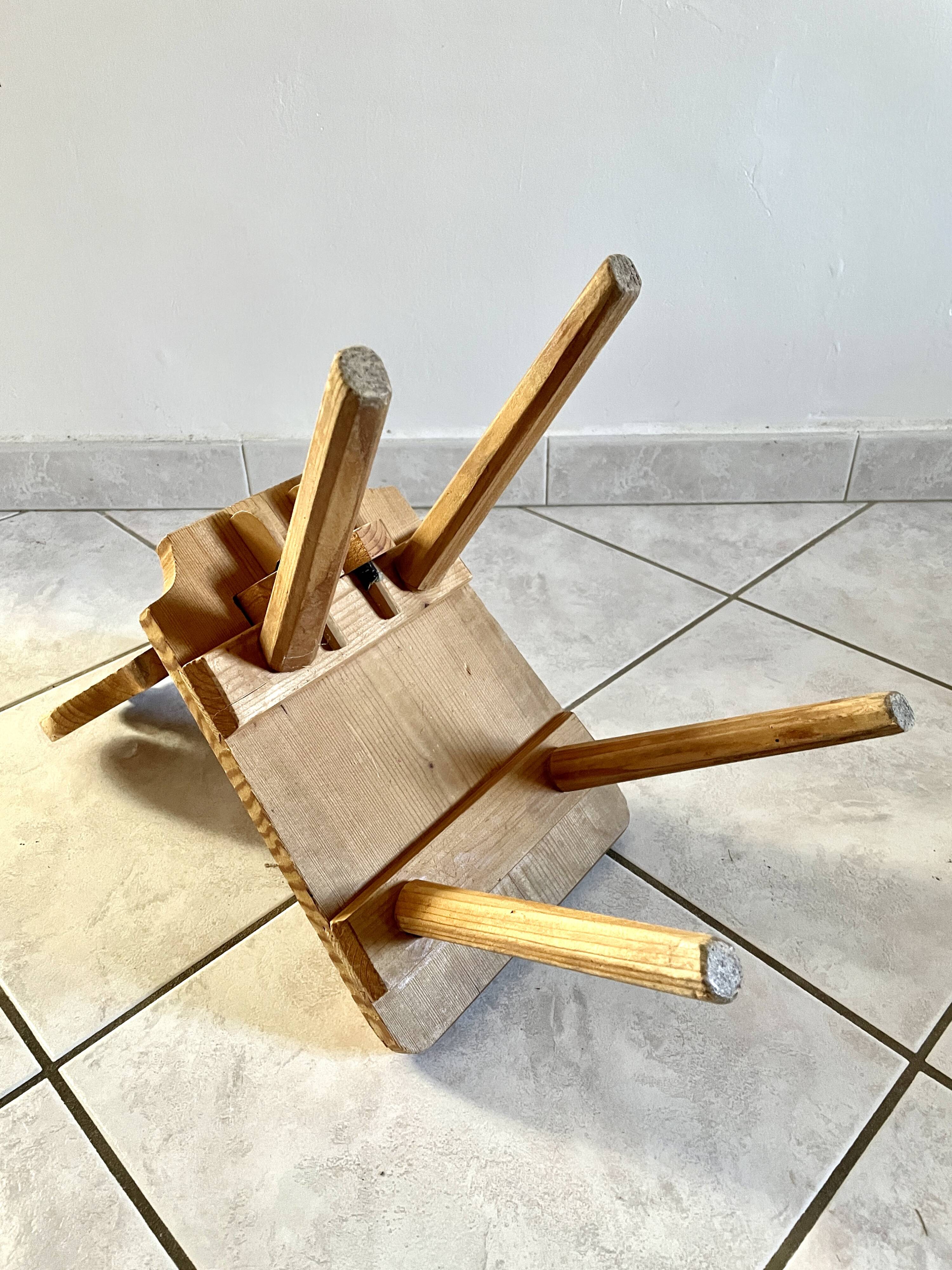 Rustic children's chair