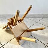 Chaise enfant rustique
