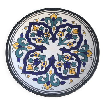 Round dish, handmade ceramic dish