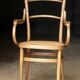 fauteuil en bois courbé  (Cambier ou Carton) vers 1900.