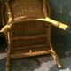 Fauteuil en rotin et osier tressé pour enfant