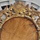 Mirror in carved wood gilded with leaf, Louis XV period, 18th century