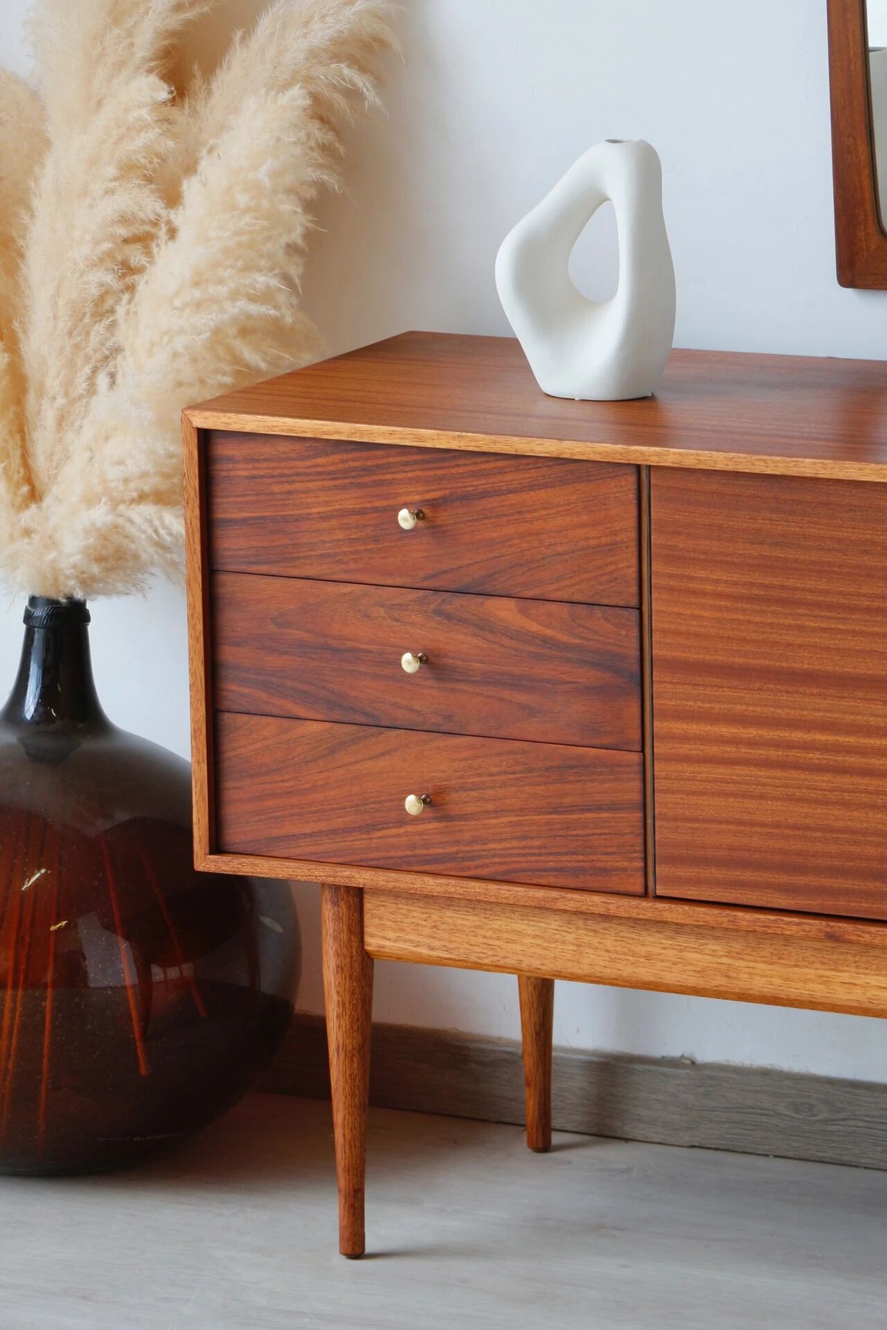 Rosewood mahogany enfilade Uniflex (1960) – Vintage furniture