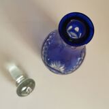 Carafe et 6 verres - verre taillé