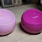 Pair of children's stools, Ball chair dupont by Finn Stone design