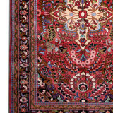 Handwoven Oriental Wool Area Rug Traditional Red Carpet- 220x335cm